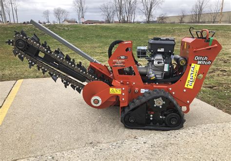 skid steer trencher hire|walk behind vibratory plow rental.